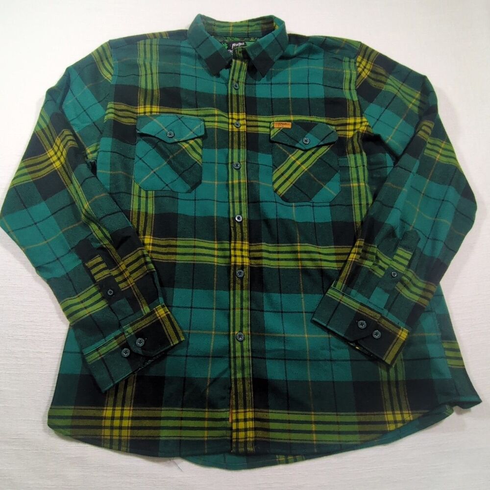 Retro Rifle - "The St. Pat" Men's XL Long Sleeve Flannel